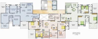 Project Image of 882.0 - 1102.0 Sq.ft 3 BHK Apartment for buy in Sai Brooklands Phase 2
