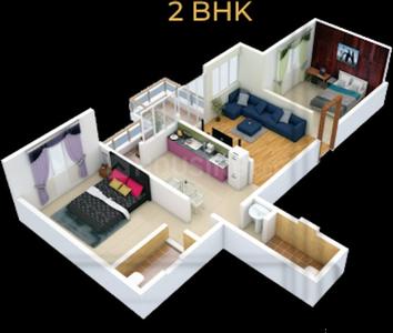 Project Image of 305.0 - 576.0 Sq.ft 1 BHK Apartment for buy in Maheshwari Axisa D Wing