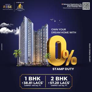 Project Image of 431.0 - 631.0 Sq.ft 1 BHK Apartment for buy in Ornate Rise