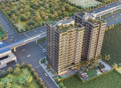 Project Image of 2925.0 - 3843.0 Sq.ft 3 BHK Apartment for buy in Hilltown The Overa