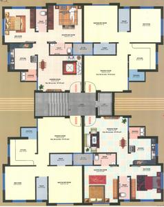 Shiv Shakti Residency Cluster Plan 1