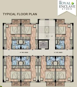 Project Image of 0.0 - 216.0 Sq.ft Studio Studio Apartment for buy in Diganta New Royal Enclave