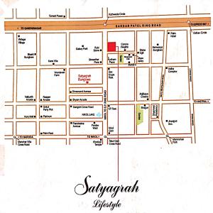 Project Image of 624.31 - 906.75 Sq.ft 2 BHK Apartment for buy in H J Satyagrah Life Style