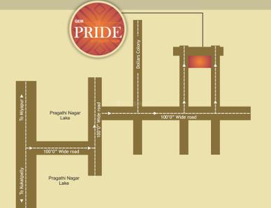 Project Image of 1015.0 - 1407.0 Sq.ft 2 BHK Apartment for buy in Gem Pride
