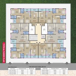 Project Image of 625.0 - 905.0 Sq.ft 2 BHK Apartment for buy in Sakar Prime