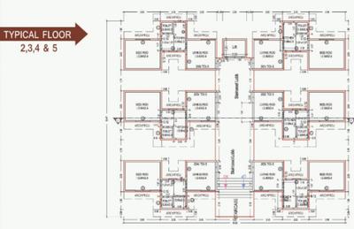 Project Image of 0.0 - 198.59 Sq.ft 1 BHK Apartment for buy in Shreenathji Saawariya Complex