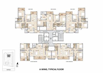 Project Image of 1872.0 - 2400.0 Sq.ft 3 BHK Apartment for buy in Mahindra Lifespaces Zen