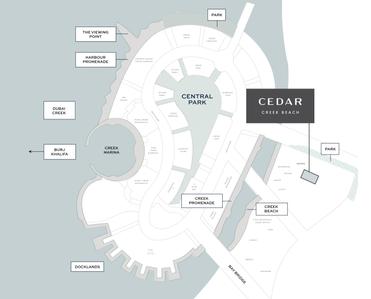 Project Image of 613.0 - 1691.0 Sq.ft 1 BHK Apartment for buy in Emaar Cedar At Creek Beach