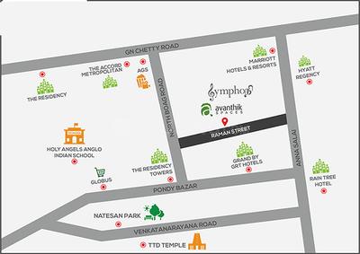 Project Image of 2100.0 - 2200.0 Sq.ft 4 BHK Apartment for buy in Avanthik Symphony