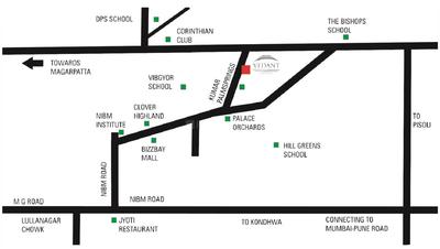Project Image of 1000 Sq.ft 2 BHK Apartment / Flat for sale in Undri for Rs. 5800000