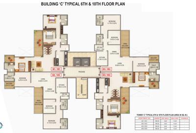 Project Image of 753.47 - 1167.88 Sq.ft 2 BHK Apartment for buy in Kumar Peninsula C