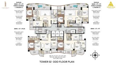 Project Image of 1722.9 - 4591.25 Sq.ft 3 BHK Apartment for buy in Venus Capital Heights