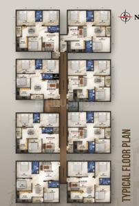 Project Image of 1220.0 - 1399.0 Sq.ft 3 BHK Apartment for buy in Ayyan Devesh