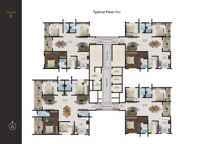 Project Image of 1943 Sq.ft 3 BHK Apartment / Flat for sale in Chambenahalli for Rs. 18458500