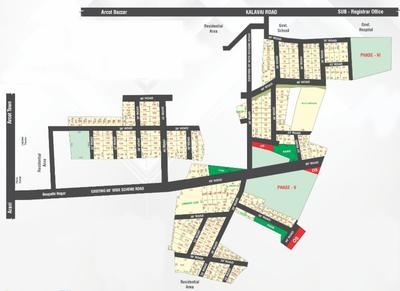 Sameera Sai Baba Nagar Layout Plan 1