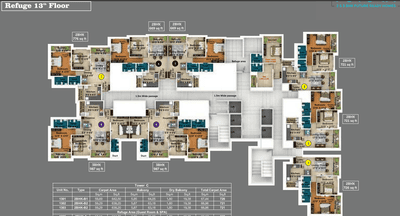 Project Image of 721.0 - 1120.0 Sq.ft 2 BHK Apartment for buy in Saheel Itrend Futura