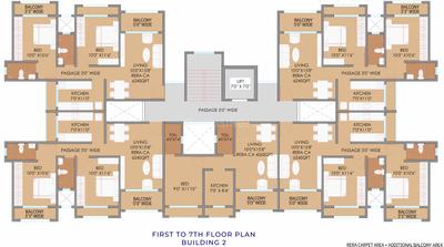 Project Image of 421.62 - 623.45 Sq.ft 1 BHK Apartment for buy in Indo Asian Signature