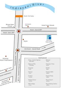 Project Image of 662.63 - 881.56 Sq.ft 2 BHK Apartment for buy in Nisarg Royal Square