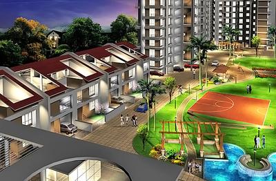 Project Image of 591.0 - 926.0 Sq.ft 2 BHK Apartment for buy in Sai Brooklands Phase 3