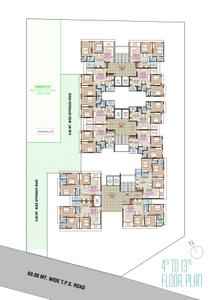 Project Image of 602.89 - 856.16 Sq.ft 2 BHK Apartment for buy in Nilkanth Dharm Skyview