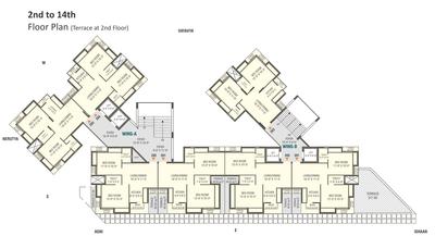 Project Image of 516.78 - 538.3 Sq.ft 2 BHK Apartment for buy in Shree Padmanabh Shyama Sky Life