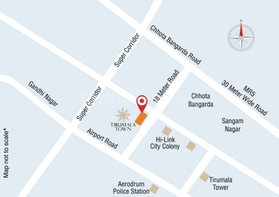 Project Image of 730 Sq.ft 2 BHK Apartment / Flat for sale in Super Corridor for Rs. 4300000