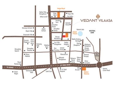 Project Image of 2074.21 - 3112.71 Sq.ft 4 BHK Bungalow for buy in Vedant Vilaasa