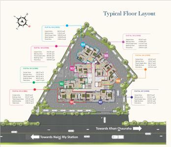 Project Image of 805.36 - 1375.52 Sq.ft 2 BHK Apartment for buy in Saidham B S Residency