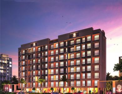 Project Image of 253.92 - 433.89 Sq.ft 1 BHK Apartment for buy in Empire World A And B Wing