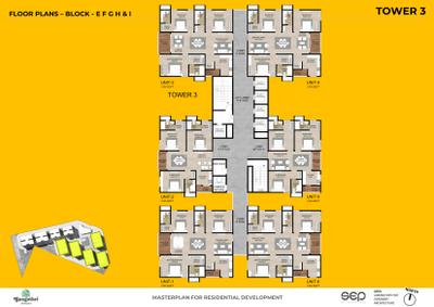 Project Image of 1679.0 - 3126.0 Sq.ft 3 BHK Apartment for buy in Zuari Gangothri Tribhuja