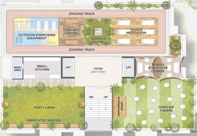 Project Image of 2250 Sq.ft 3 BHK Apartment / Flat for sale in Sargasan for Rs. 9500000