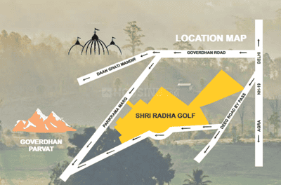 Project Image of 1076.39 - 5381.96 Sq.ft Residential Plot Plot for buy in Shri Radha Golf Sector 2 Phase II