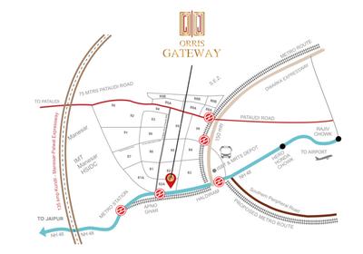 Project Image of 665.24 - 2812.77 Sq.ft Residential Plot Plot for buy in Orris Gateway