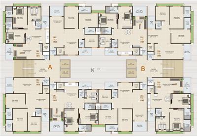 Project Image of 1185.21 - 1193.18 Sq.ft 3 BHK Apartment for buy in Radhika Royal