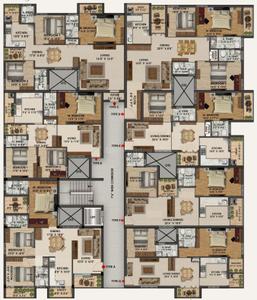 Project Image of 1051.0 - 1600.0 Sq.ft 2 BHK Apartment for buy in Sai Gardenia
