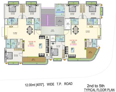 Project Image of 1289.73 - 1343.87 Sq.ft 3 BHK Apartment for buy in Rajveer Avenue 294