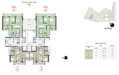Project Image of 1301.0 - 2910.0 Sq.ft 2 BHK Apartment for buy in Mulberry At The Prestige City