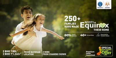 Project Image of 823.0 - 2056.0 Sq.ft 2 BHK Apartment for buy in Nyati Equinox I