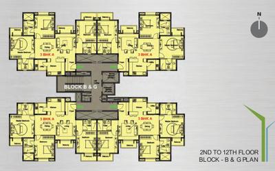 Project Image of 865.98 - 1398.9 Sq.ft 2 BHK Apartment for buy in DNR Arista Phase 2