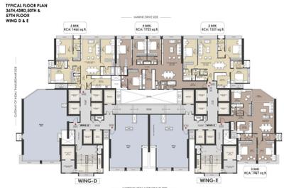 Project Image of 850 Sq.ft 2 BHK Apartment / Flat for sale in Girgaon for Rs. 46000000