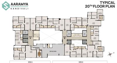 Project Image of 394.0 - 1628.0 Sq.ft 1 BHK Apartment for buy in Sayba Aaramya