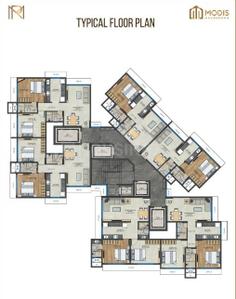 Project Image of 428.0 - 612.0 Sq.ft 1 BHK Apartment for buy in Shree Modis Rashmi Manorath