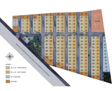 Project Image of 0.0 - 1200.0 Sq.ft Residential Plot Plot for buy in MIMS Garden View