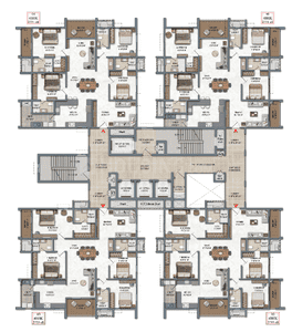 1512 Sqft BHK Flat for sale in DSR The Address Sarjapur