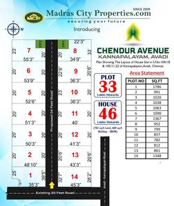 Project Image of 782.0 - 1786.0 Sq.ft Residential Plot Plot for buy in Chendur Avenue