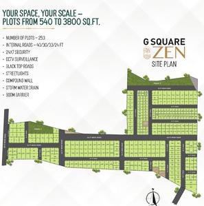 Project Image of 762.0 - 3414.0 Sq.ft Residential Plot Plot for buy in G Square Zen