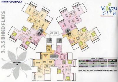 Project Image of 1500 Sq.ft 4 BHK Apartment / Flat for sale in Jambhul for Rs. 7500000