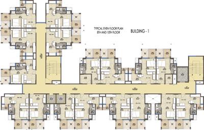Project Image of 1435 Sq.ft 3 BHK Apartment / Flat for sale in Keshav Nagar for Rs. 11900000