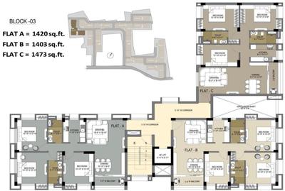 Project Image of 1214.0 - 1517.0 Sq.ft 2 BHK Apartment for buy in Sanjeeva Shree