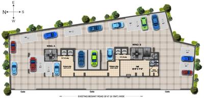 Project Image of 0.0 - 878.0 Sq.ft 2 BHK Apartment for buy in Mayfair Heritage